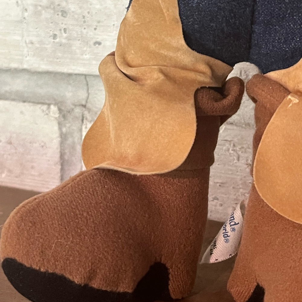 Vtg Mickey Mouse Cowboy‎ Sherriff 12 in Plush Disneyland Walt Disney World Parks - Picture 4 of 11